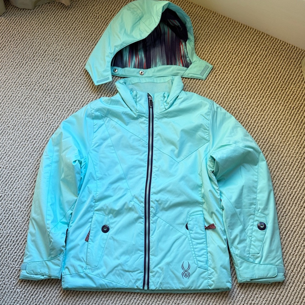 Spyder Aqua Girls Ski Jacket